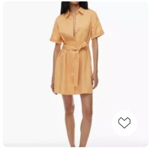 Wilfred Apricot Mini Dress